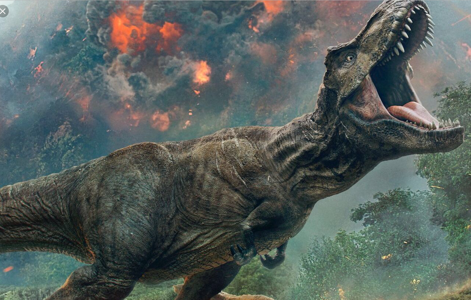 Exemplo de Rastreamento de Imagem de T-Rex
