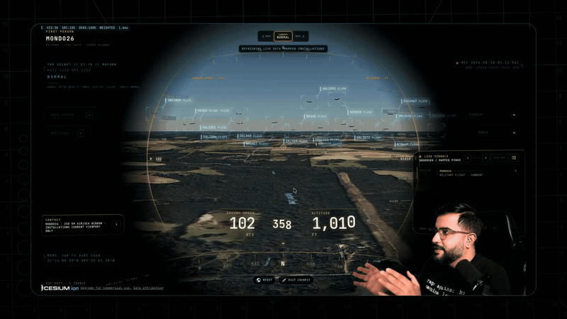 Cockpit view