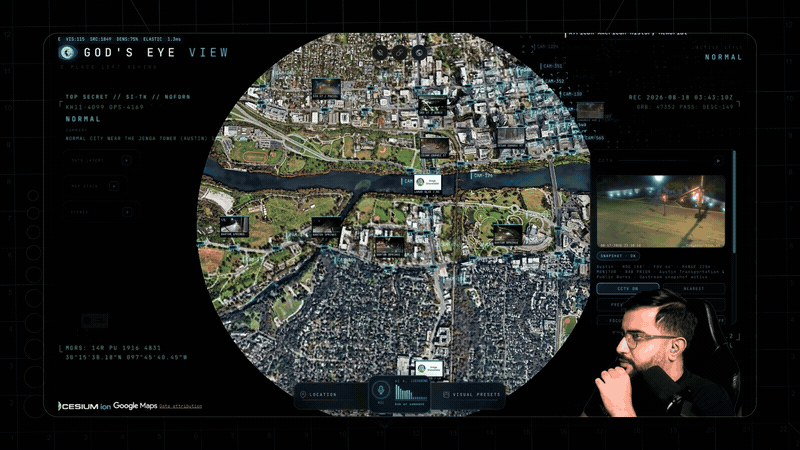 Drawing routes and zones by voice
