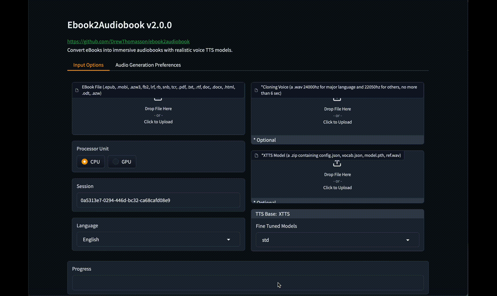 Interface demo