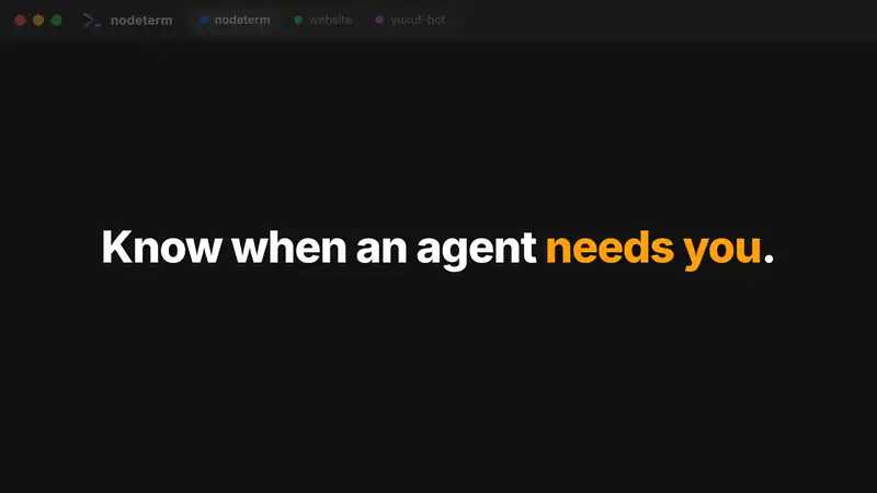 Agent statuses