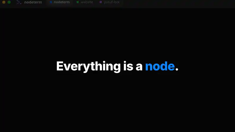 Canvas with nodes