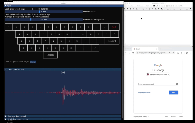 Keytap demo