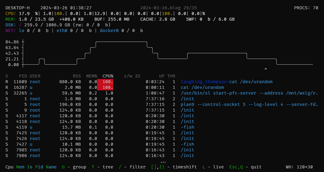ttop screenshot