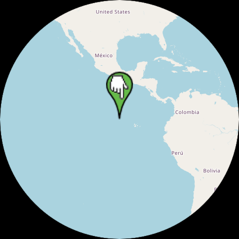 Wear OS ISS map