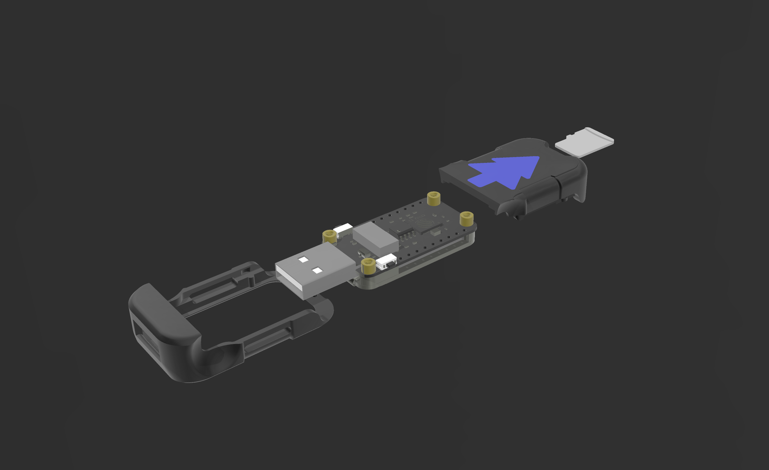 Nomad Mk4 exploded case view