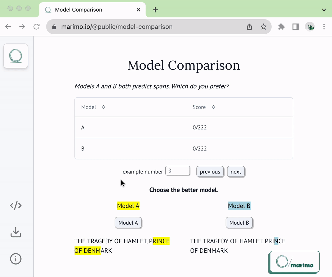Marimo App Example