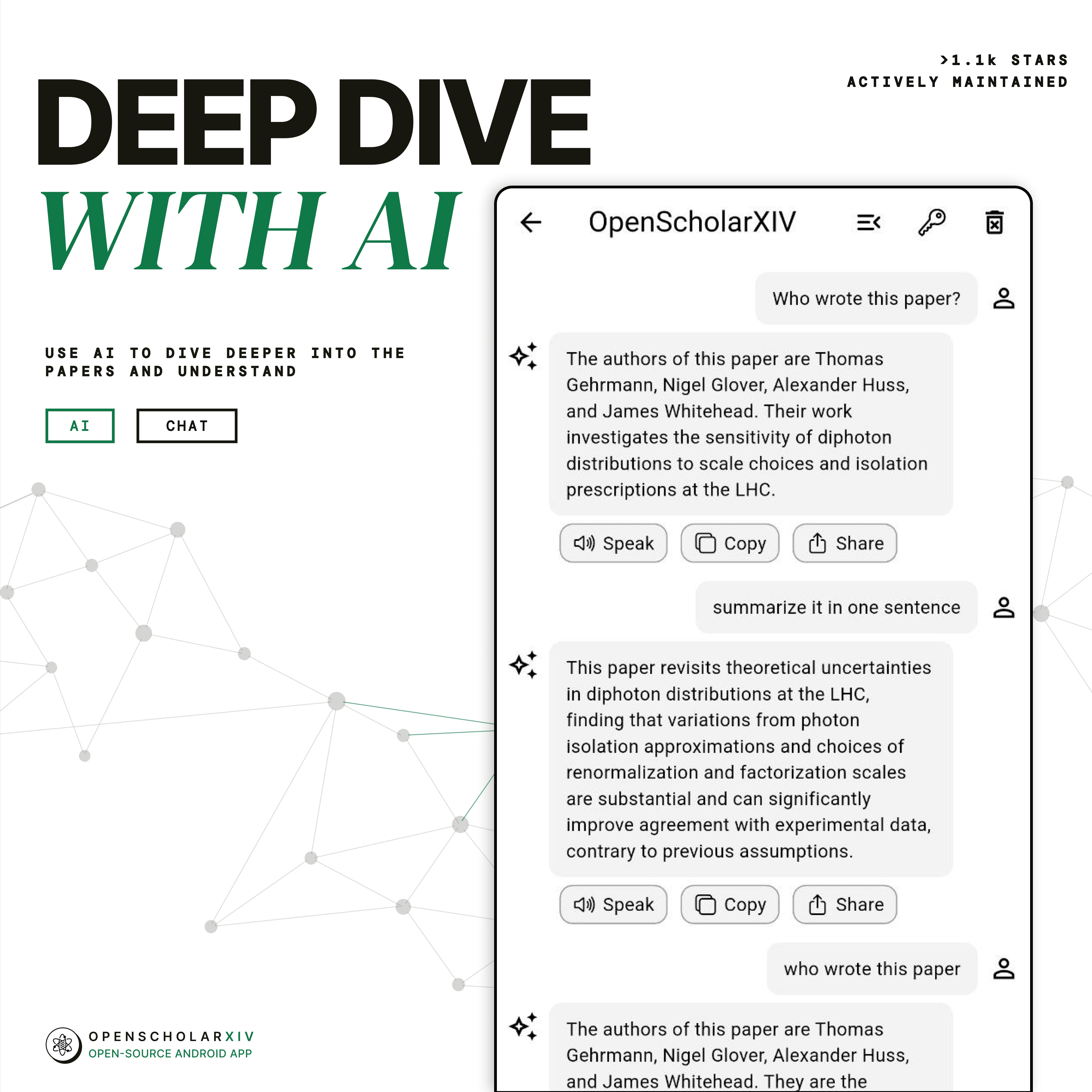 Deep dive with AI