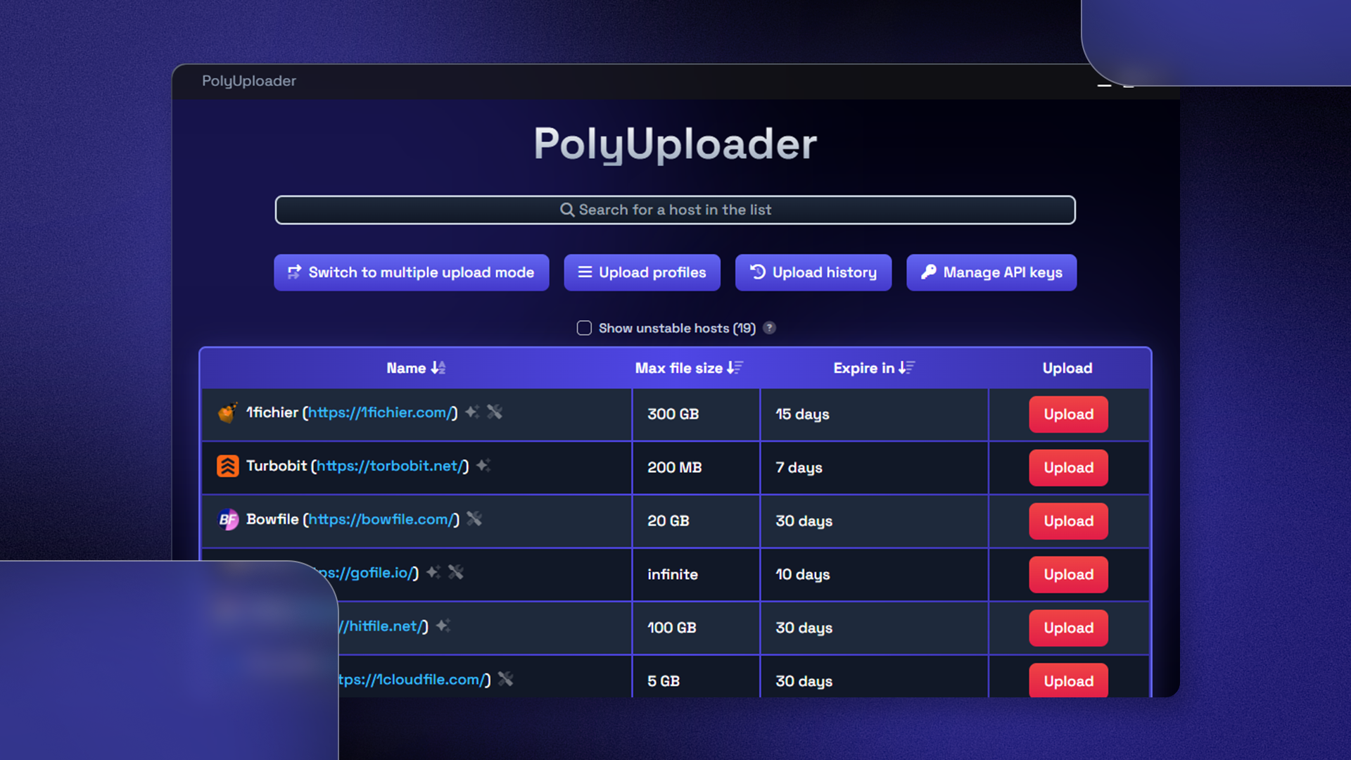PolyUploader banner