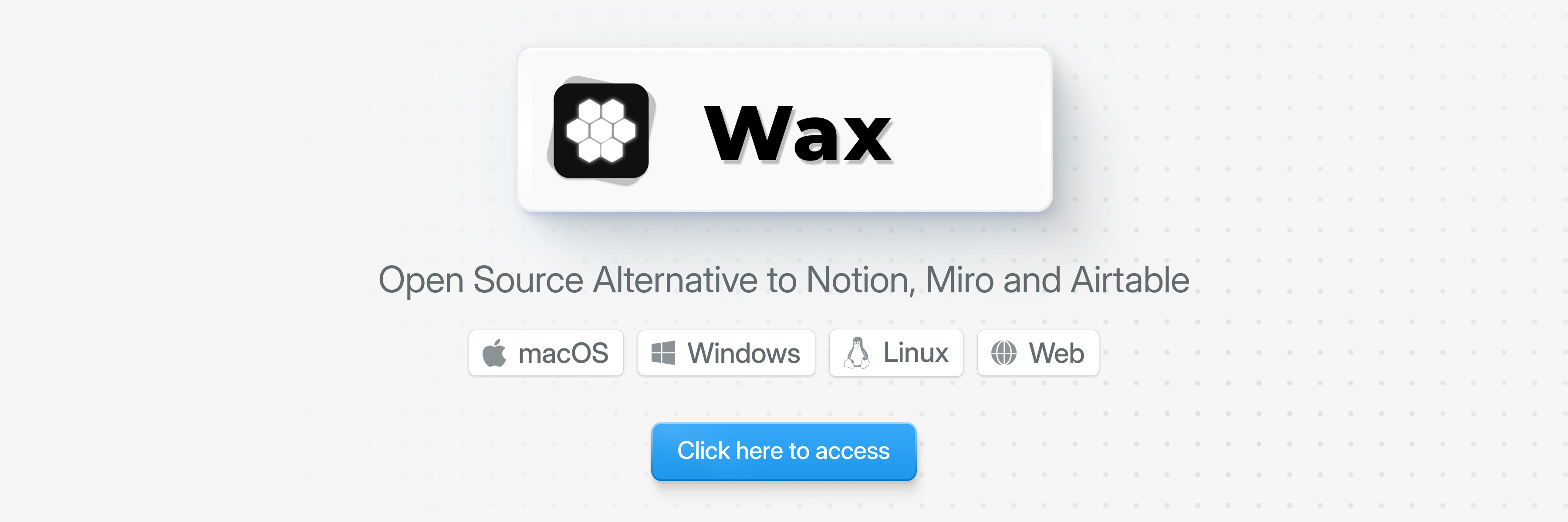 Wax logo