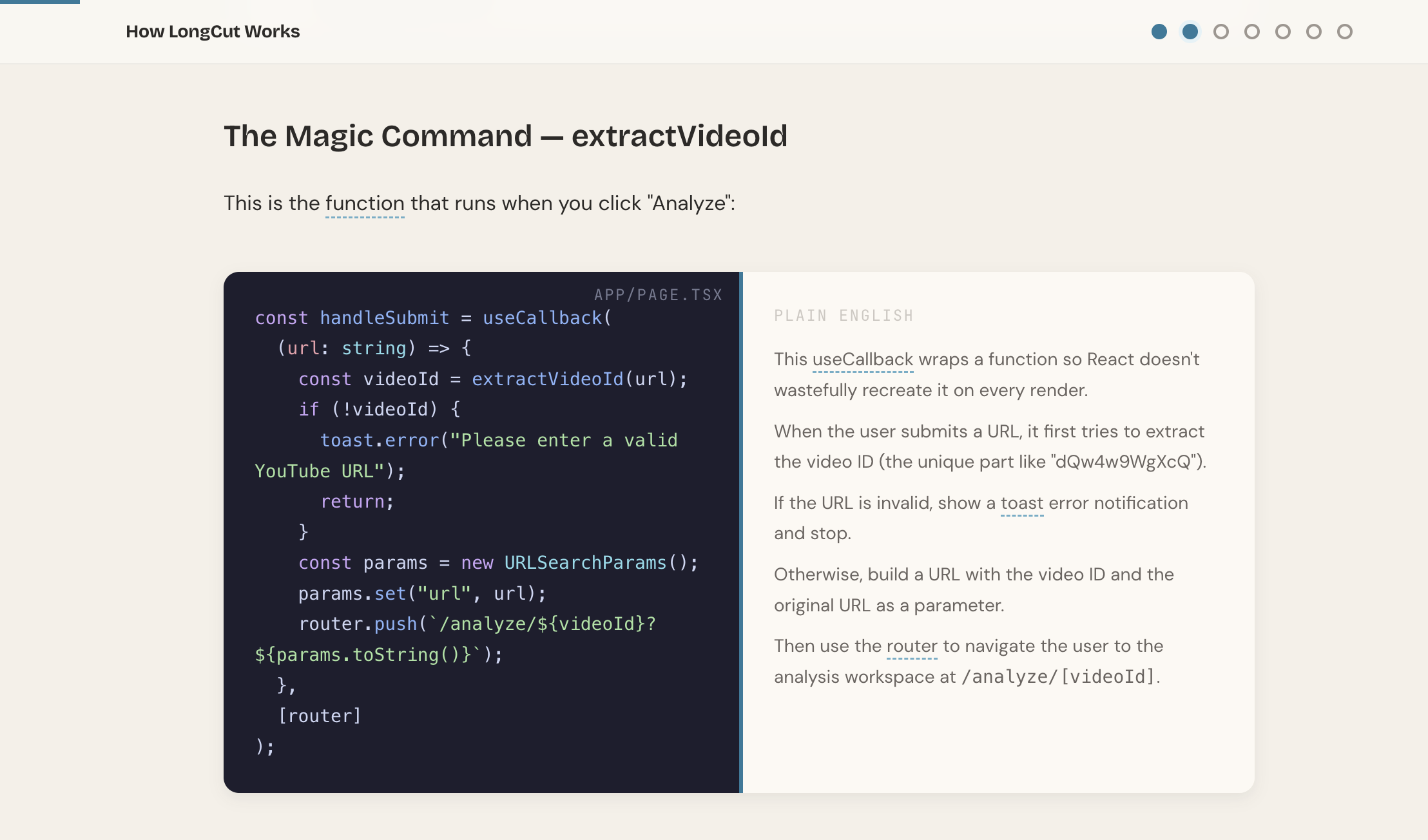 Code translation block